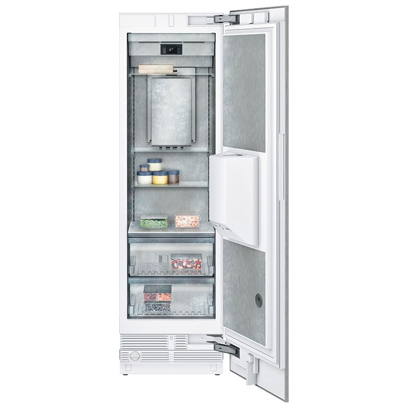 Gaggenau Vario 400 Series 24 in. 11.2 cu. ft. Built-in Smart Double-Drawers Upright Freezer with Ice-Maker & Adjustable Shelves - Custom Panel Ready, , hires