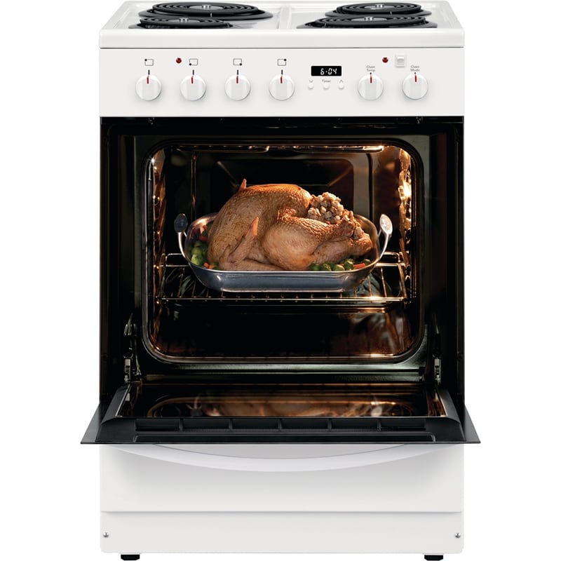 Frigidaire 24 in. 1.9 cu. ft. Electric Range with Coil Burners - White, White, hires