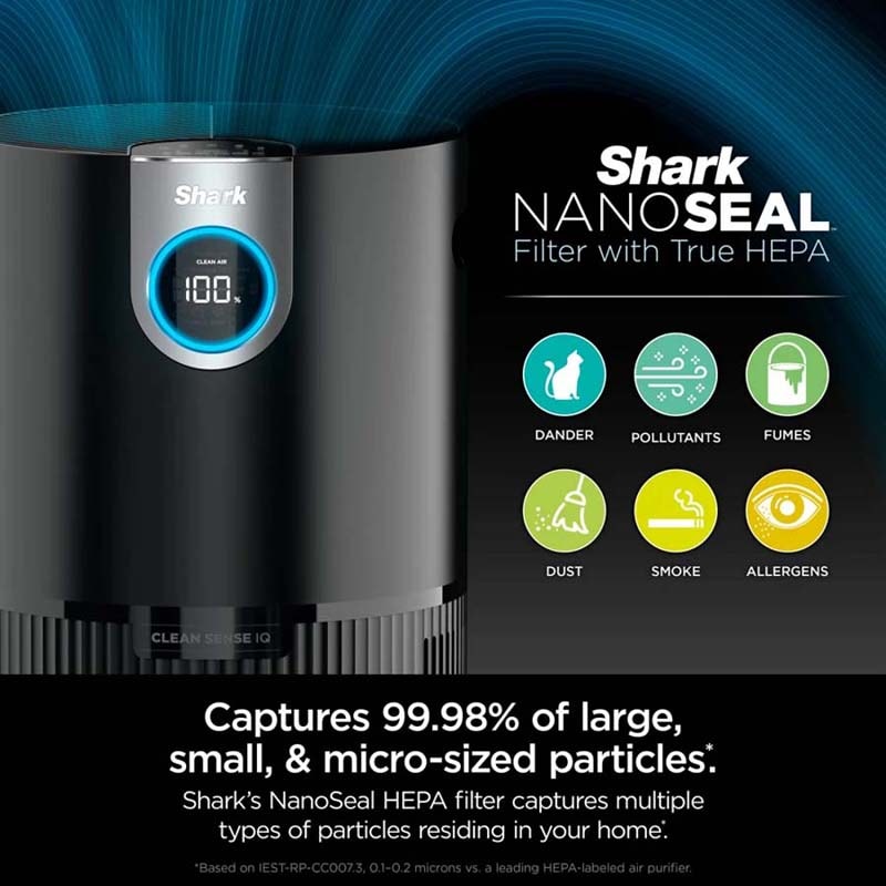 Shark Air Purifier MAX with True HEPA - Black, , hires