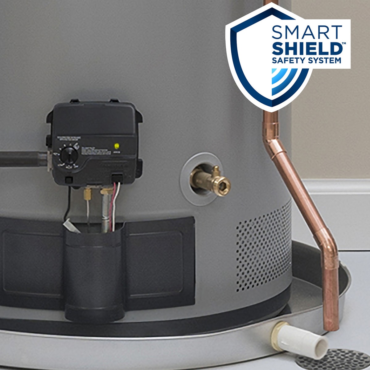 GE RealMax Platinum LP Gas 40 Gallon Short Water Heater with 12-Year Parts Warranty, , hires