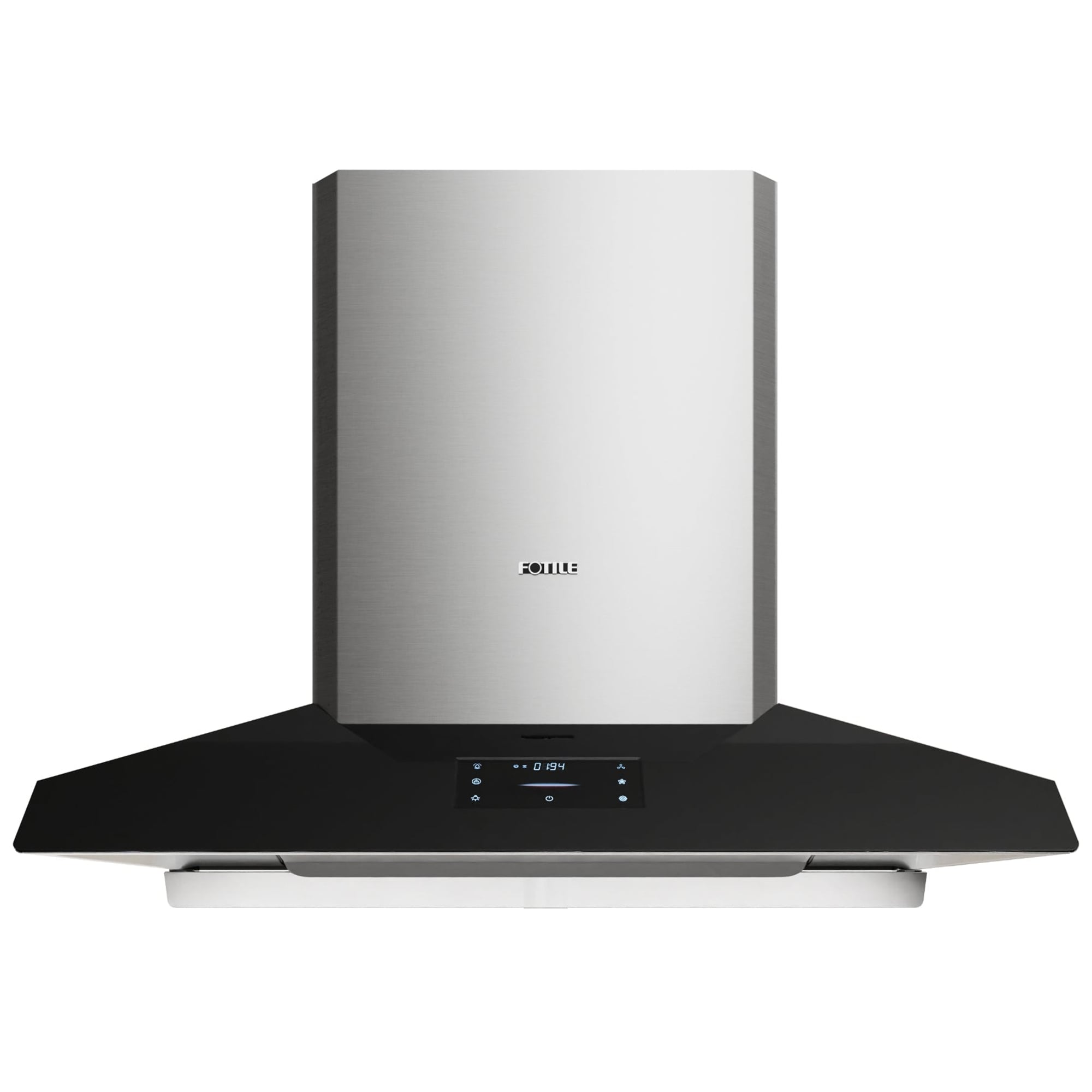 Fotile Perimeter Series 36 in. Chimney Style Range Hood with 2 Speed Settings, 1300 CFM & 1 LED Light - Black, , hires