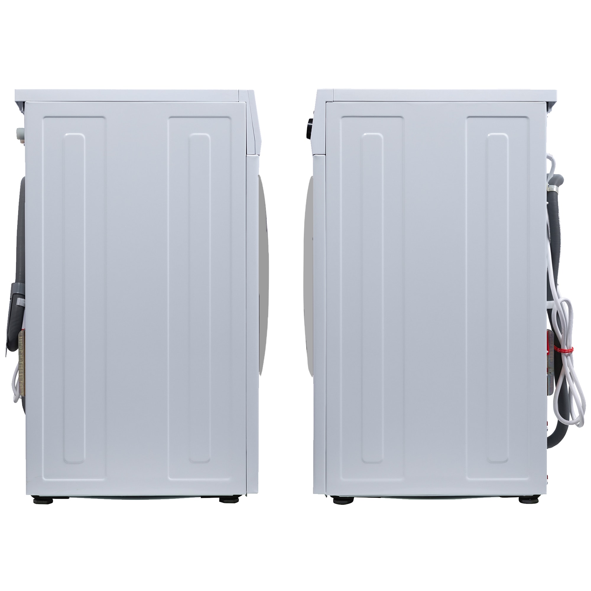 Equator 24 in. 1.6 cu. ft. Electric Front Load Ventless All-in-One Laundry Center with Sanitize Cycle & Sensor Dry - White, White, hires