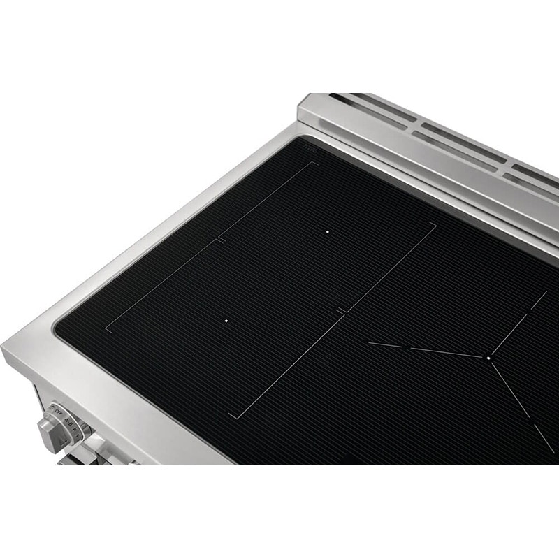 Electrolux 36 in. 4.4 cu. ft. True European Convection Electric Range with 5 Induction Burners - Stainless Steel, , hires