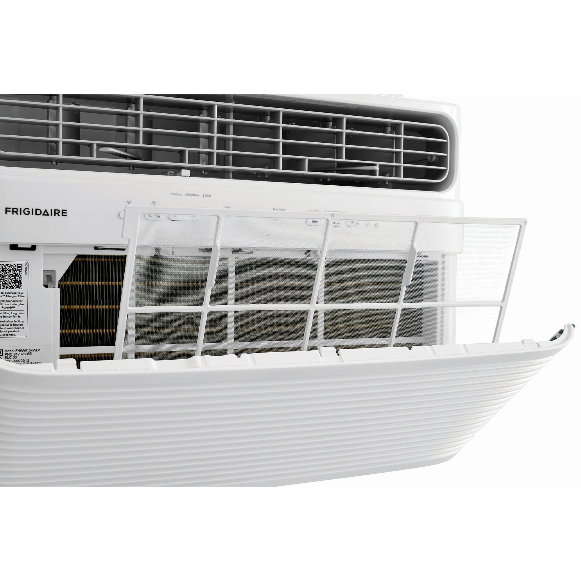 Frigidaire 10,000 BTU 115V Smart Window Air Conditioner with 3 Fan Speeds, Sleep Mode & Remote Control - White, , hires