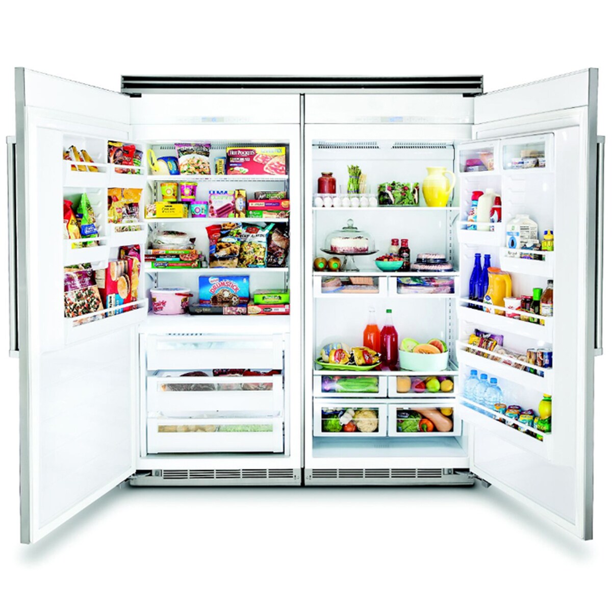 Viking 5 Series 30 in. 17.8 cu. ft. Built-In Counter Depth Freezerless Refrigerator - Stainless Steel, , hires