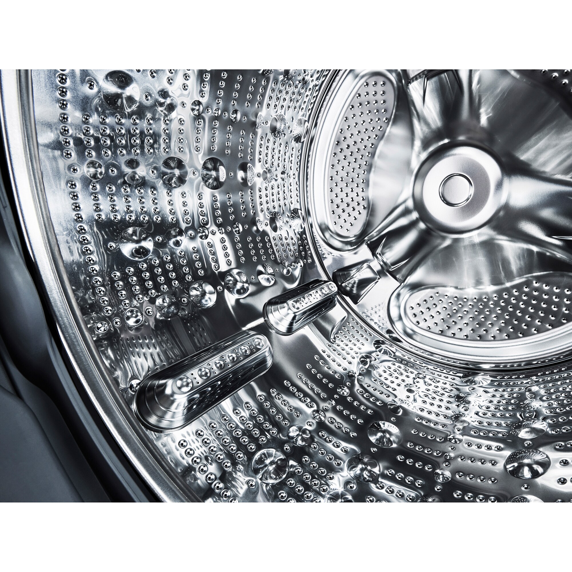 LG 27 in. WashTower with 4.5 cu. ft. Washer with 10 Wash Programs and TurboWash 360 & 7.4 cu. ft. Electric Dryer with 9 Dryer Programs, Sensor Dry & Wrinkle Care - White, White, hires