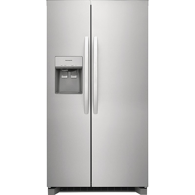 Frigidaire 36 in. 22.3 cu. ft. Counter Depth Side by Side Refrigerator with Ice & Water Dispenser - Stainless Steel, , hires