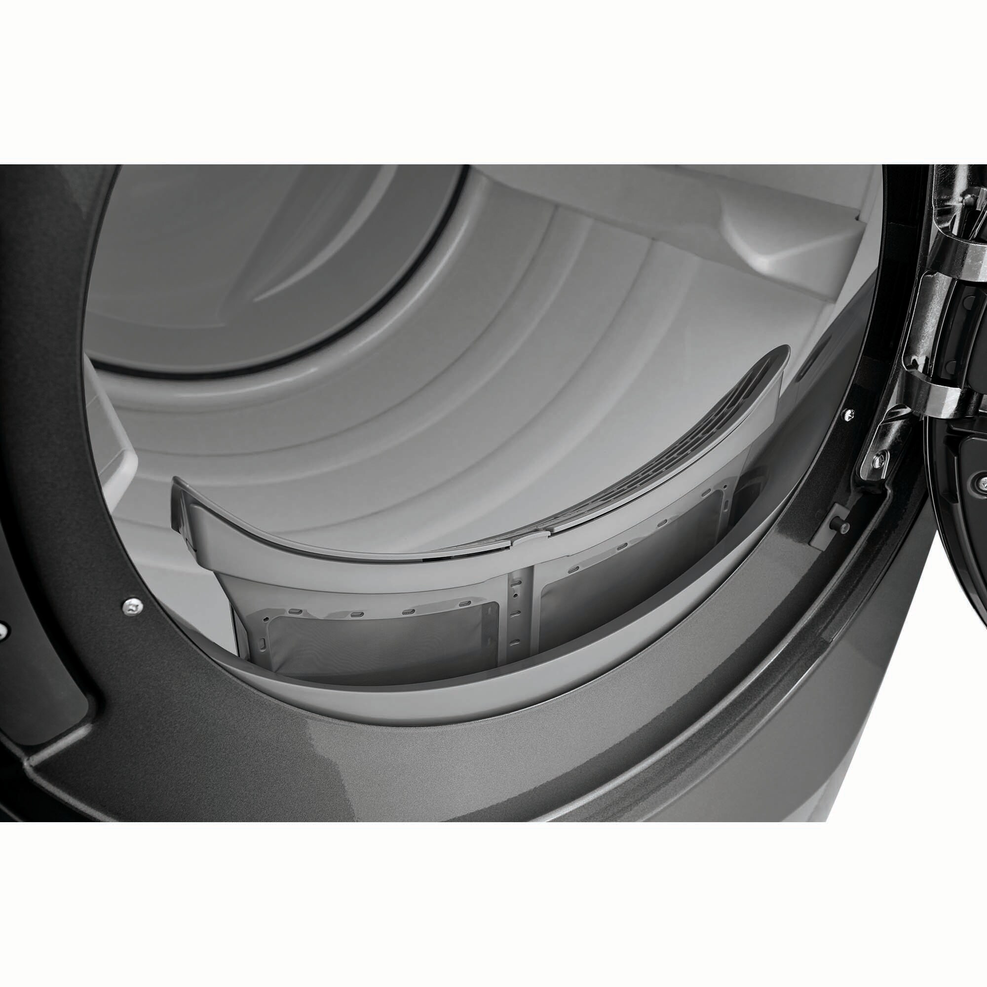 Electrolux 500 Series 27 in. 8.0 cu. ft. Stackable Electric Dryer with Predictive Dry, Instant Refresh, Perfect Steam & Sanitize Cycle - Titanium, Titanium, hires