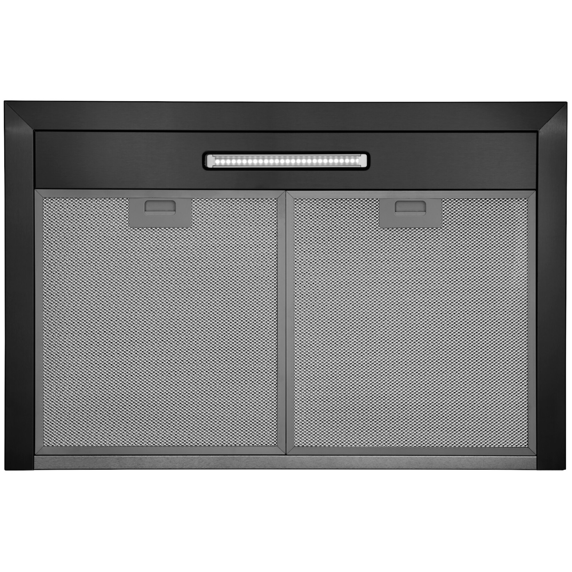 Broan Elite EW43 Series 30 in. Convertible Chimney Style Range Hood with 460 CFM, 3 Fan Speeds & 1 LED Light - Black Stainless, , hires