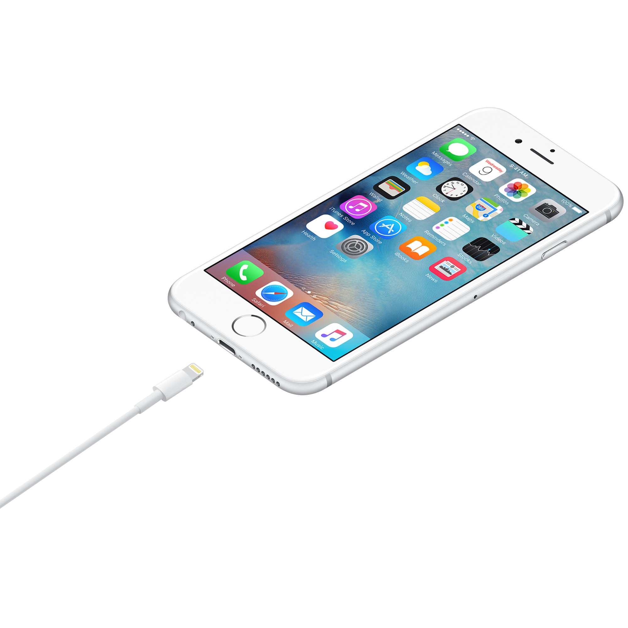 Apple - 3.3' (1M) Lightning to USB-A Cable - White, , hires