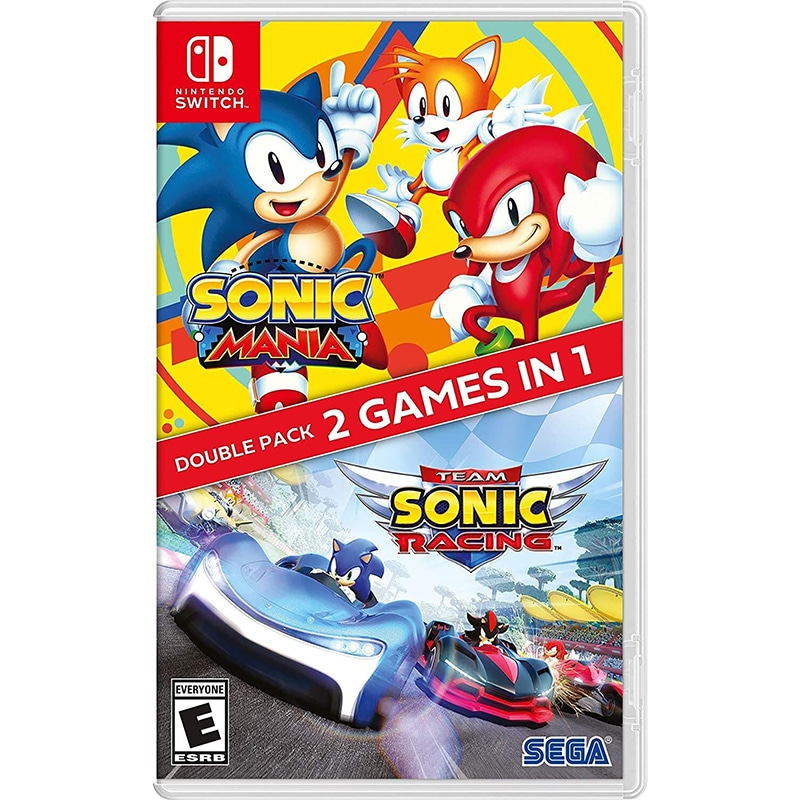 Sonic Mania + Team Sonic Racing Double Pack for Nintendo Switch (010086770193)
