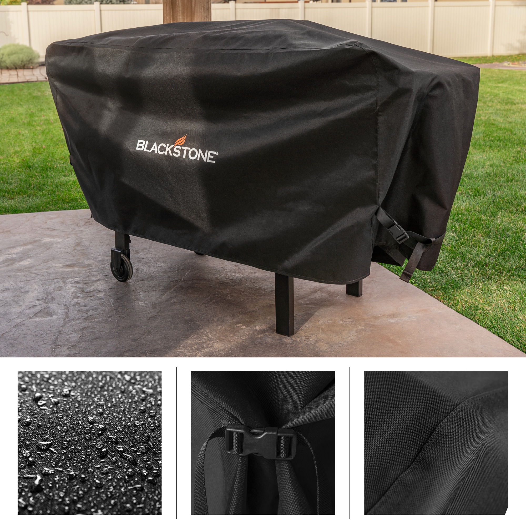 Blackstone Omnivore 28 in. 2-Burner Liquid Propane Gas Flat Top Griddle with Side Tables and 524 sq. in. Cooking Surface - Black, , hires