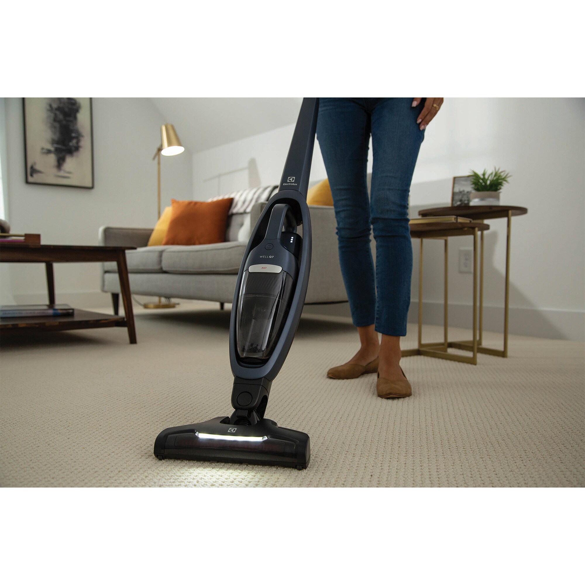 Electrolux WellQ7 Cordless Light-Weight Pet 2-in-1 Handheld/Stick Vacuum with 3 Additional Tools, , hires