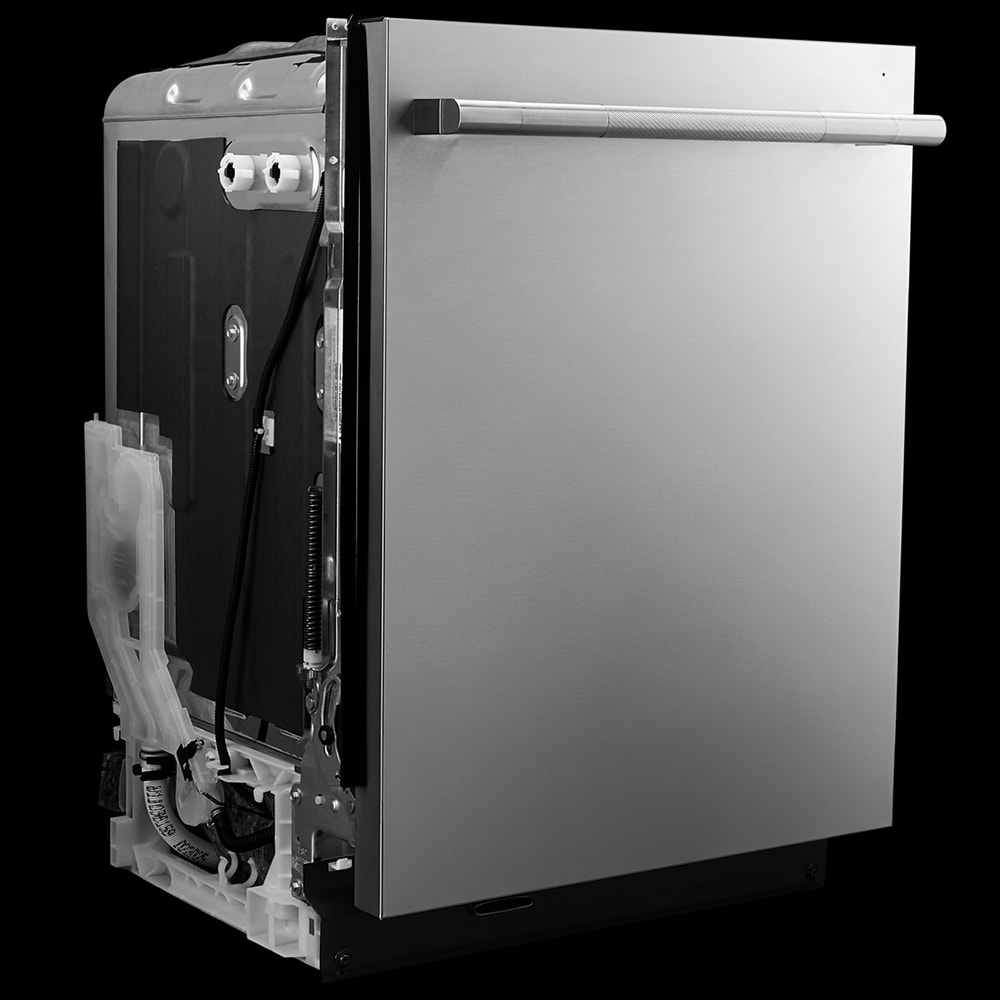 JennAir Rise 24 in. Top Control Dishwasher with 39 dBa Sound Level & 3rd-Rack - Stainless Steel, , hires