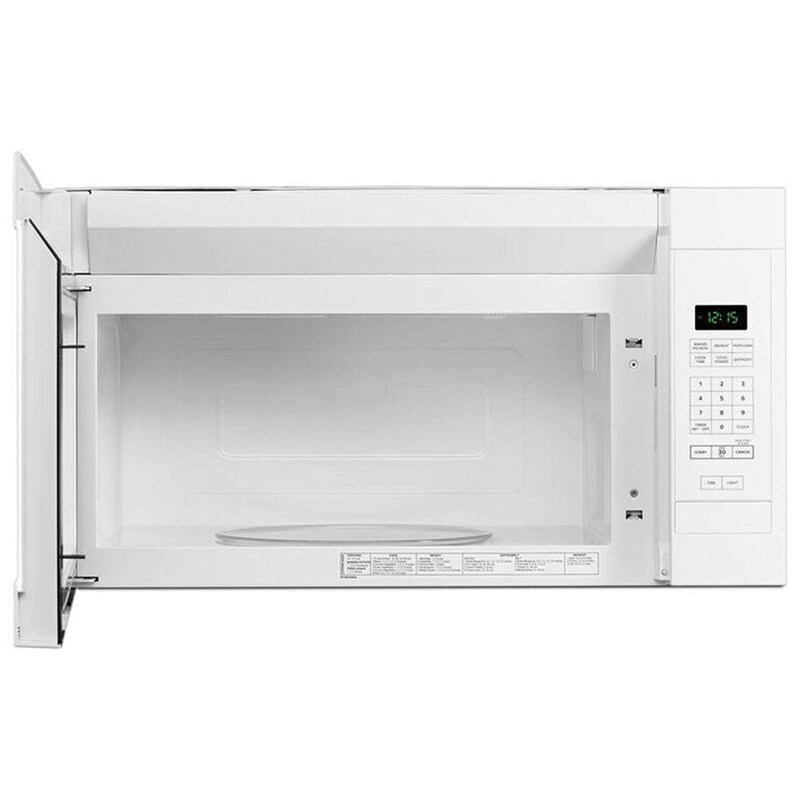 Amana 30 in. 1.6 cu. ft. 1000W Over-the-Range Microwave with 300 CFM - White, , hires