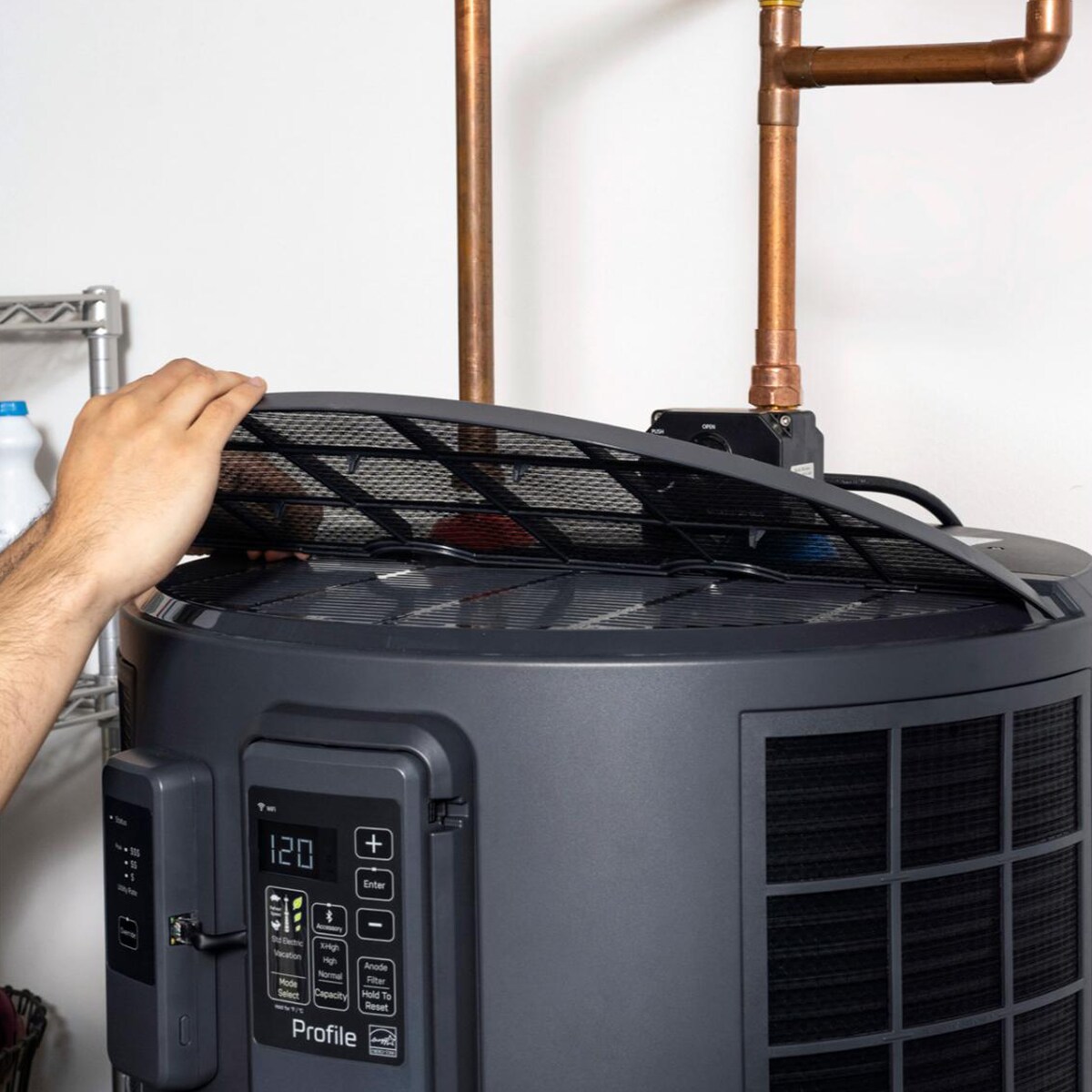 GE Profile Geospring Smart Electric 50 Gallon Tall Water Heater with 10-Year Parts Warranty, , hires