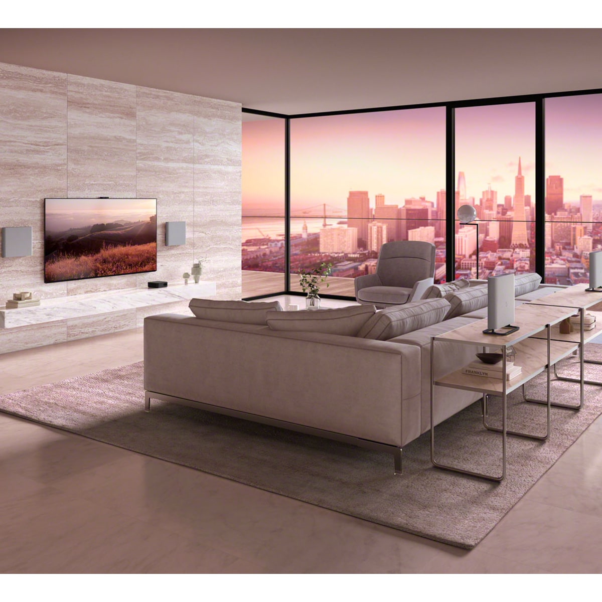 Sony BRAVIA Theater Quad with 16 total speakers, Dolby Atmos /DTS:X, , hires