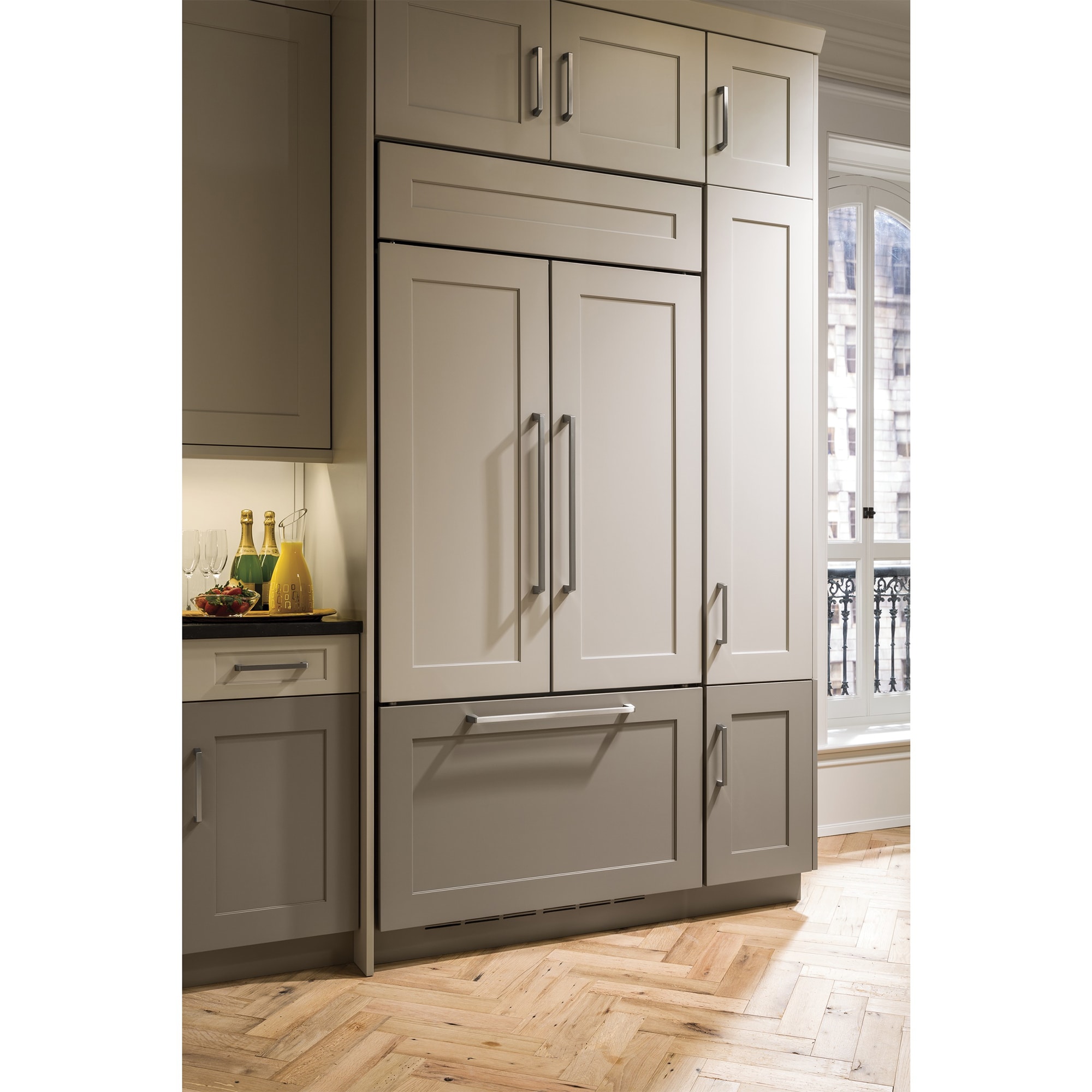 Monogram 36 in. 20.6 cu. ft. BuiltIn Counter Depth French Door