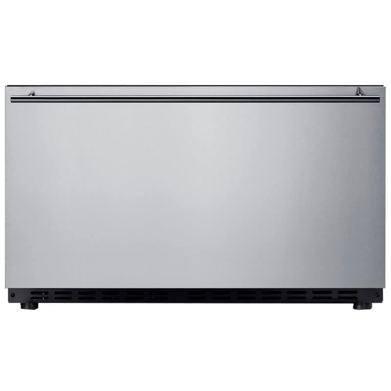 Summit 30 in. 2.5 cu. ft. Single Refrigerator Drawer - Stainless Steel/Panel Ready, , hires