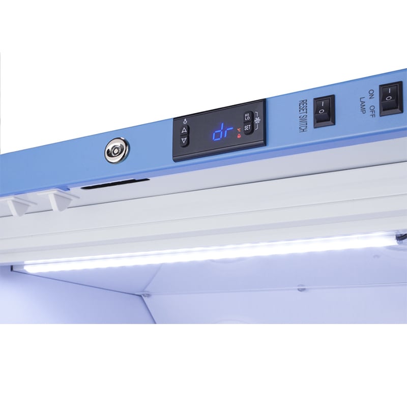 Summit AccuCold 24 in. 6.0 cu. ft. Undercounter Refrigerator - White, , hires