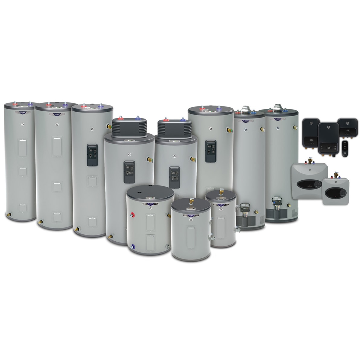 GE Electric Tankless Small to Medium Point of Use Water Heater with 5-Year Parts Warranty, , hires