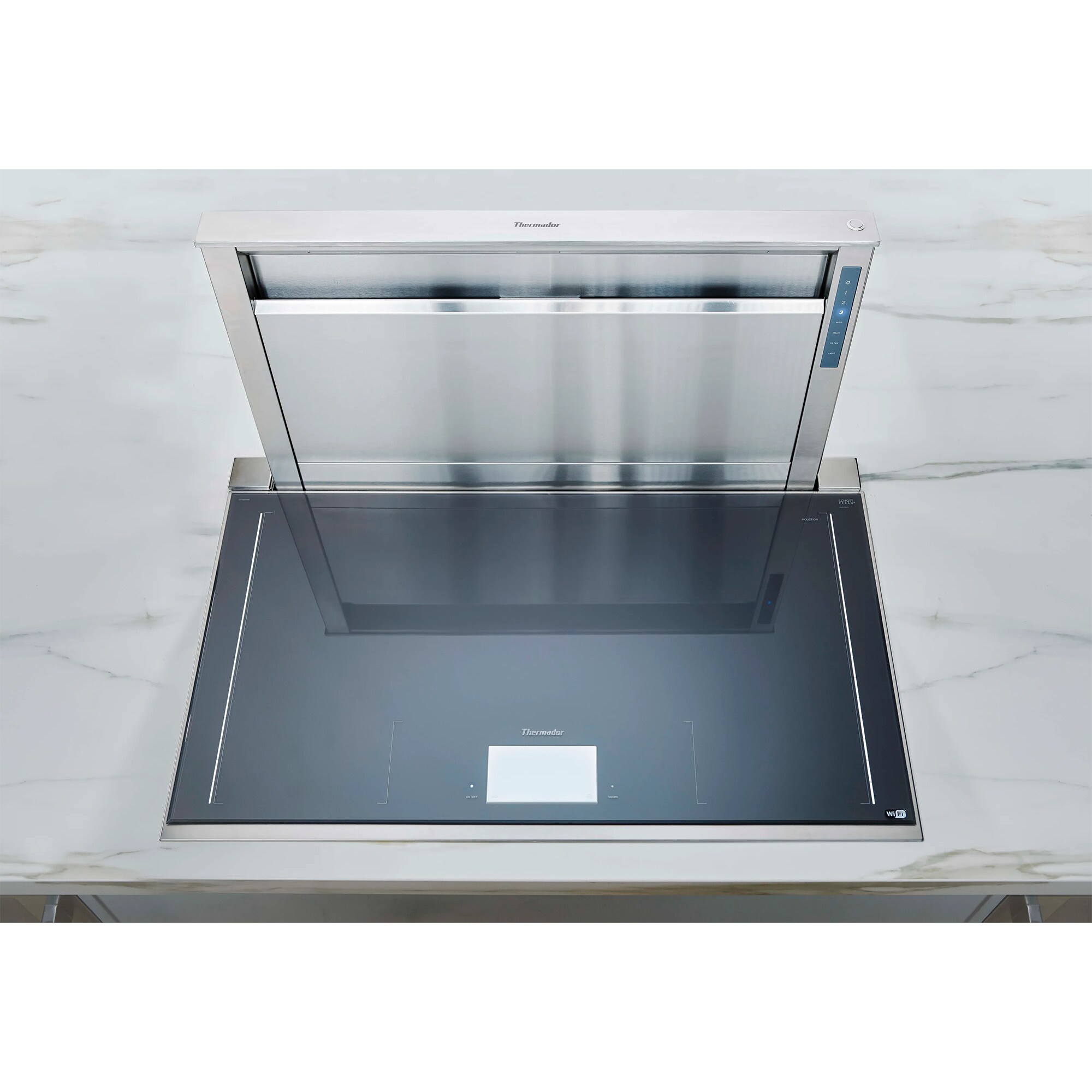 Thermador Masterpiece Series 30 in. Convertible Downdraft with 3 Fan Speeds - Stainless Steel, , hires
