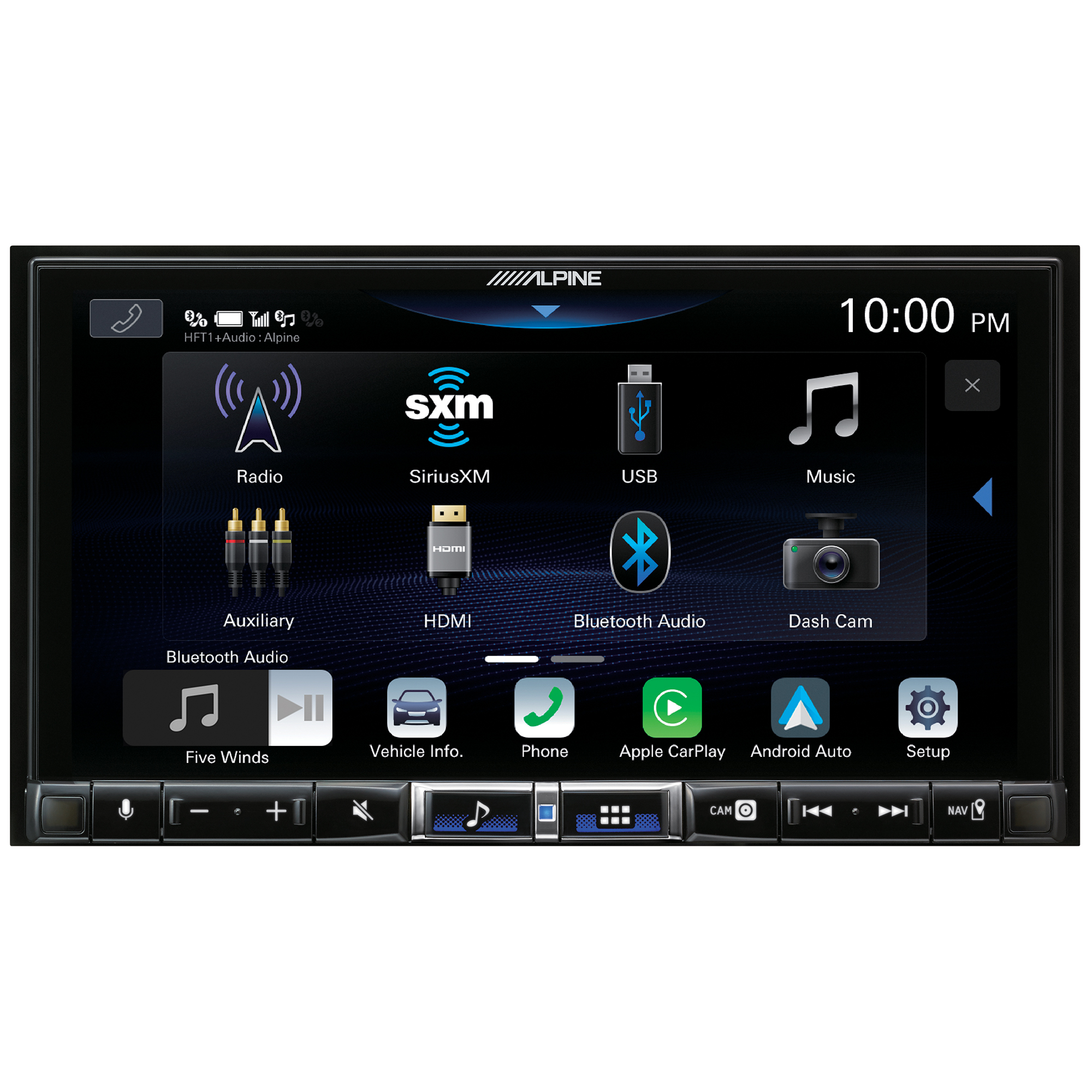 Alpine Digital Multimedia Receiver with 7 in. Touchscreen Display | P.C ...