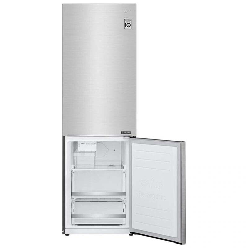 LG 24 in. 12 cu. ft. Counter Depth Bottom Freezer Refrigerator with Ice Maker - PrintProof Stainless Steel, , hires