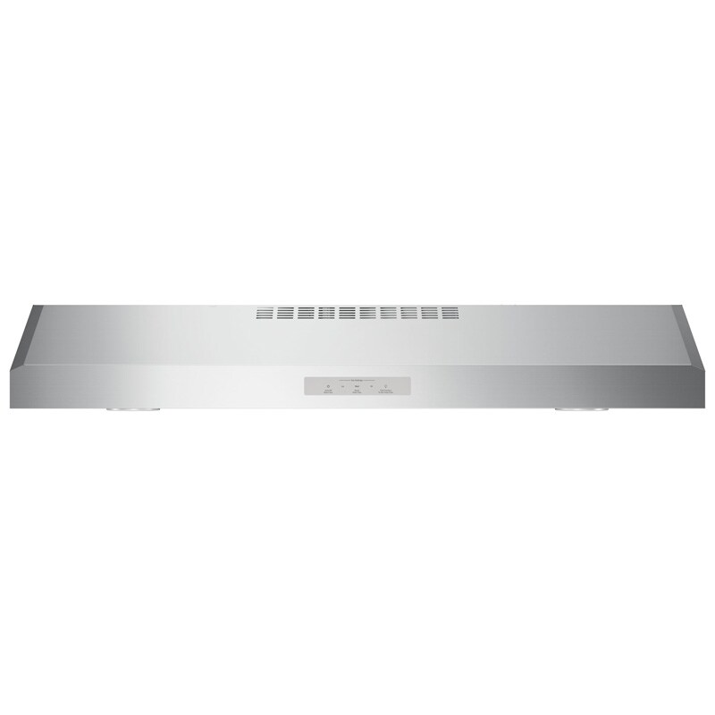 GE Profile 36 in. Convertible Standard Style Range Hood with 390 CFM, 4 Fan Speeds & 2 LED Lights - Stainless Steel, , hires