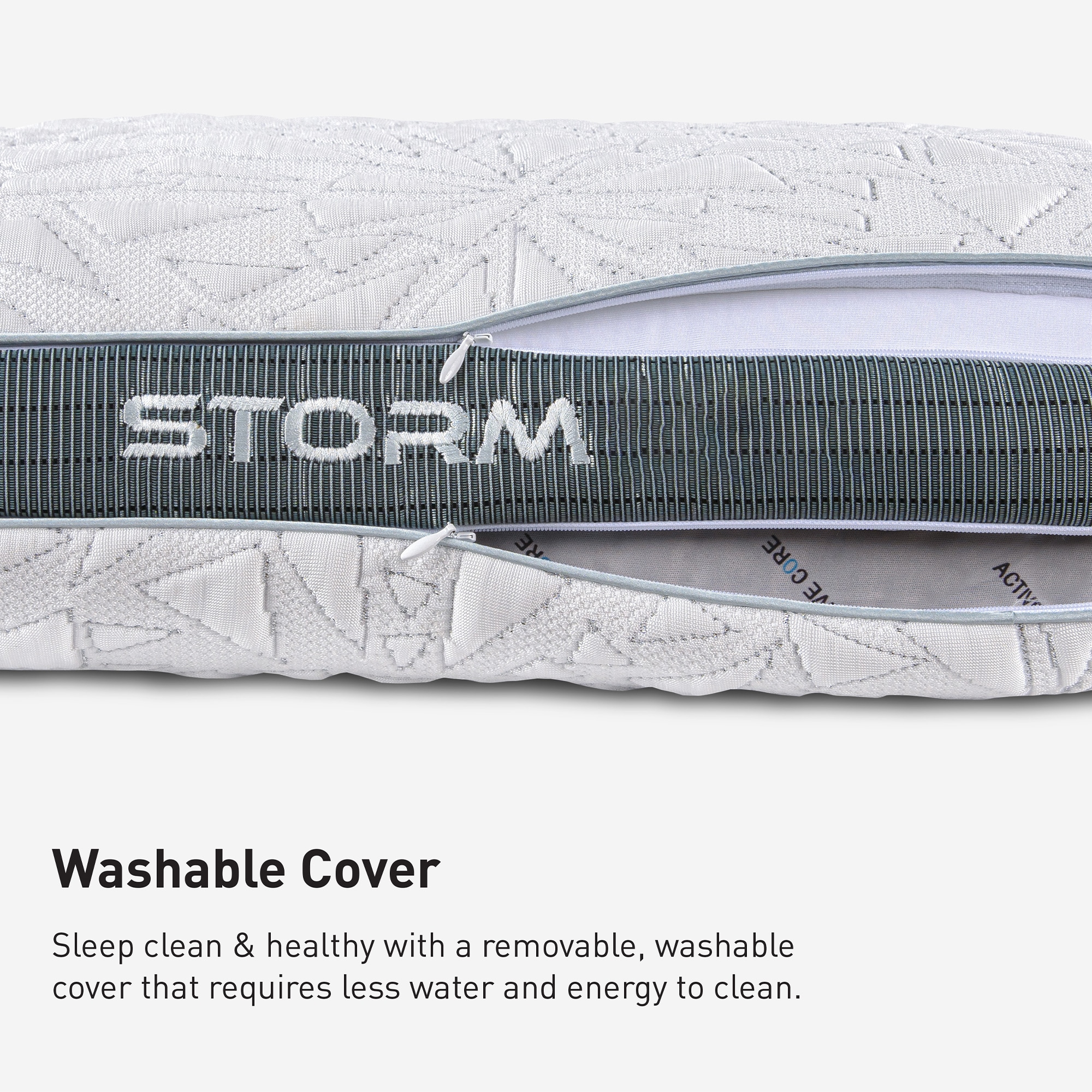 BEDGEAR Storm 2.0 Performance Standard Size Pillow, , hires
