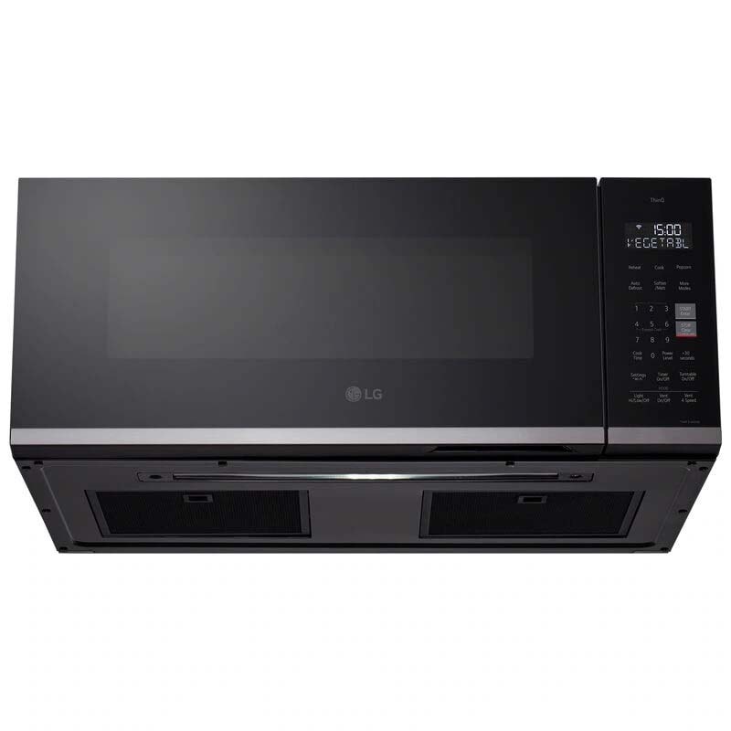 LG 30 in. 1.3 cu. ft. 1000W Low Profile Smart Over-the-Range Microwave with 400 CFM - PrintProof Stainless Steel, , hires