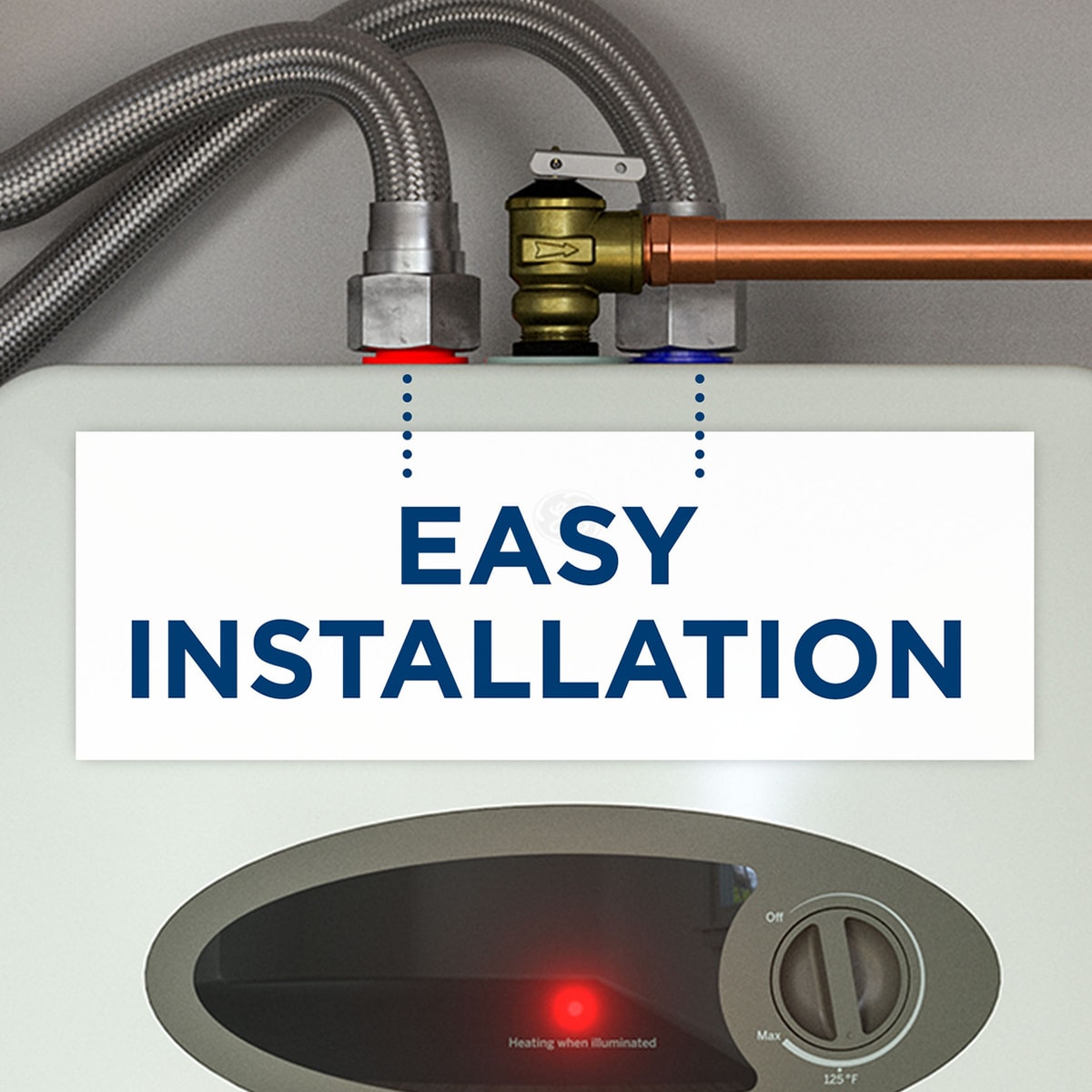 GE Electric 18 Gallon Medium to Large Point of Use Water Heater with 8-Year Parts Warranty, , hires