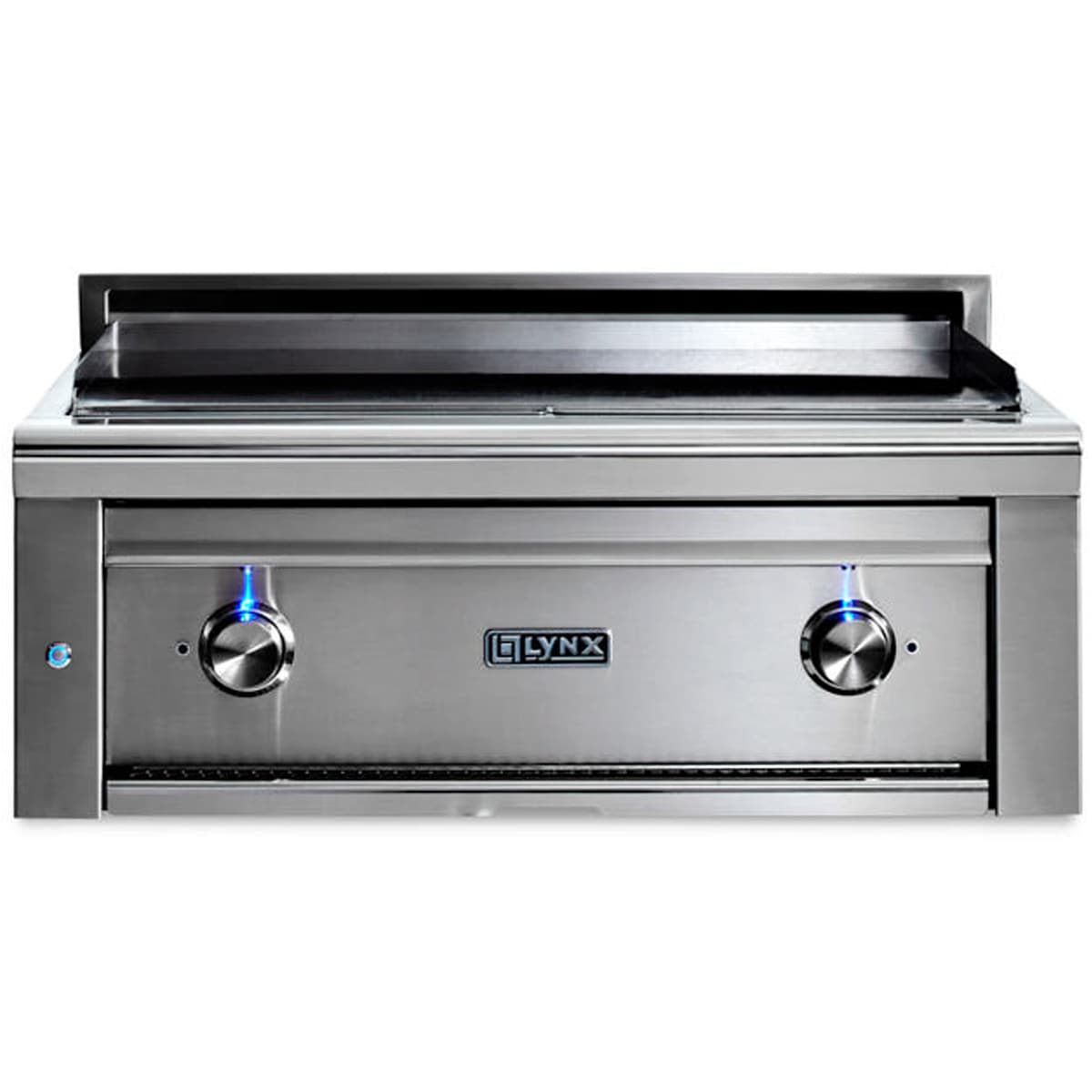Lynx Asado Series 30 in. 2-Burner Built-In Liquid Propane Gas Flat Top Griddle with 495 sq. in. Cooking Surface - Stainless Steel, , hires