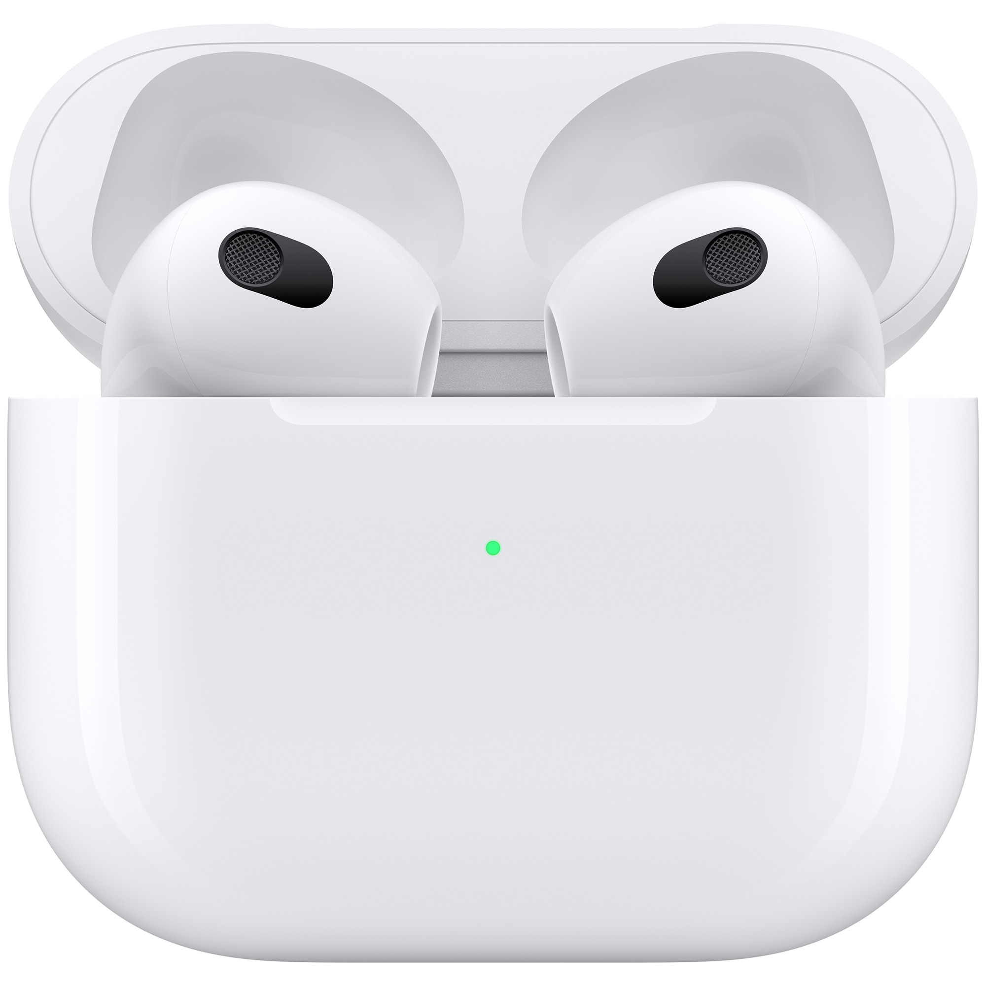 Apple - AirPods (3rd generation) with Lightning Charging Case - White, , hires