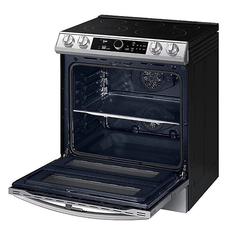 Samsung 30" SlideIn Electric Range with 5 Smoothtop Burners, 6.3 Cu