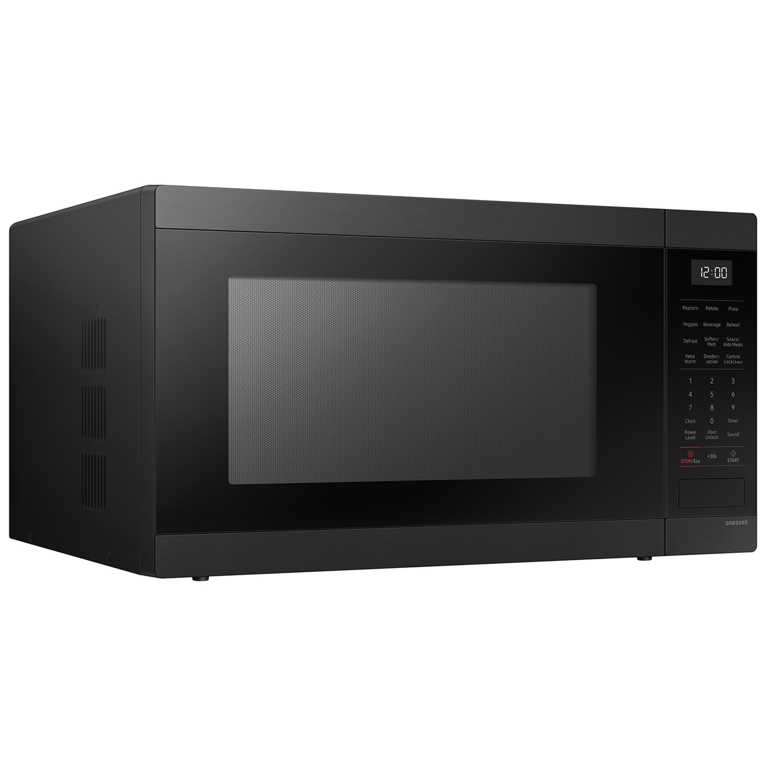 Samsung 24 in. 1.9 cu. ft. 900W Countertop Microwave with Sensor Cooking - Matte Black Steel, , hires