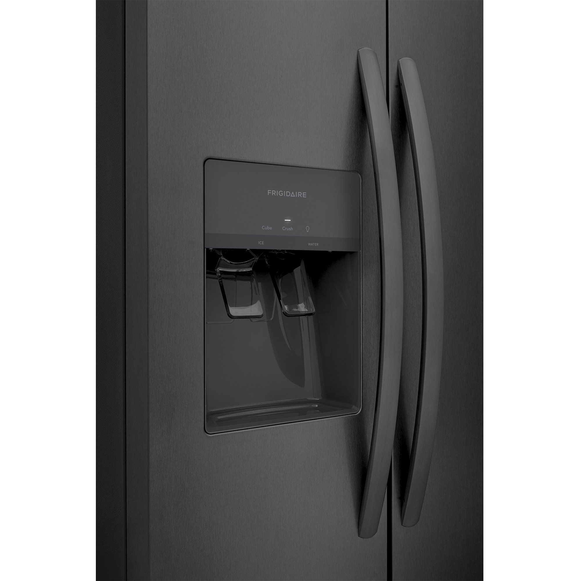 Frigidaire 33 in. 22.3 cu. ft. Side by Side Refrigerator with Ice & Water Dispenser - Black Stainless, Black Stainless, hires