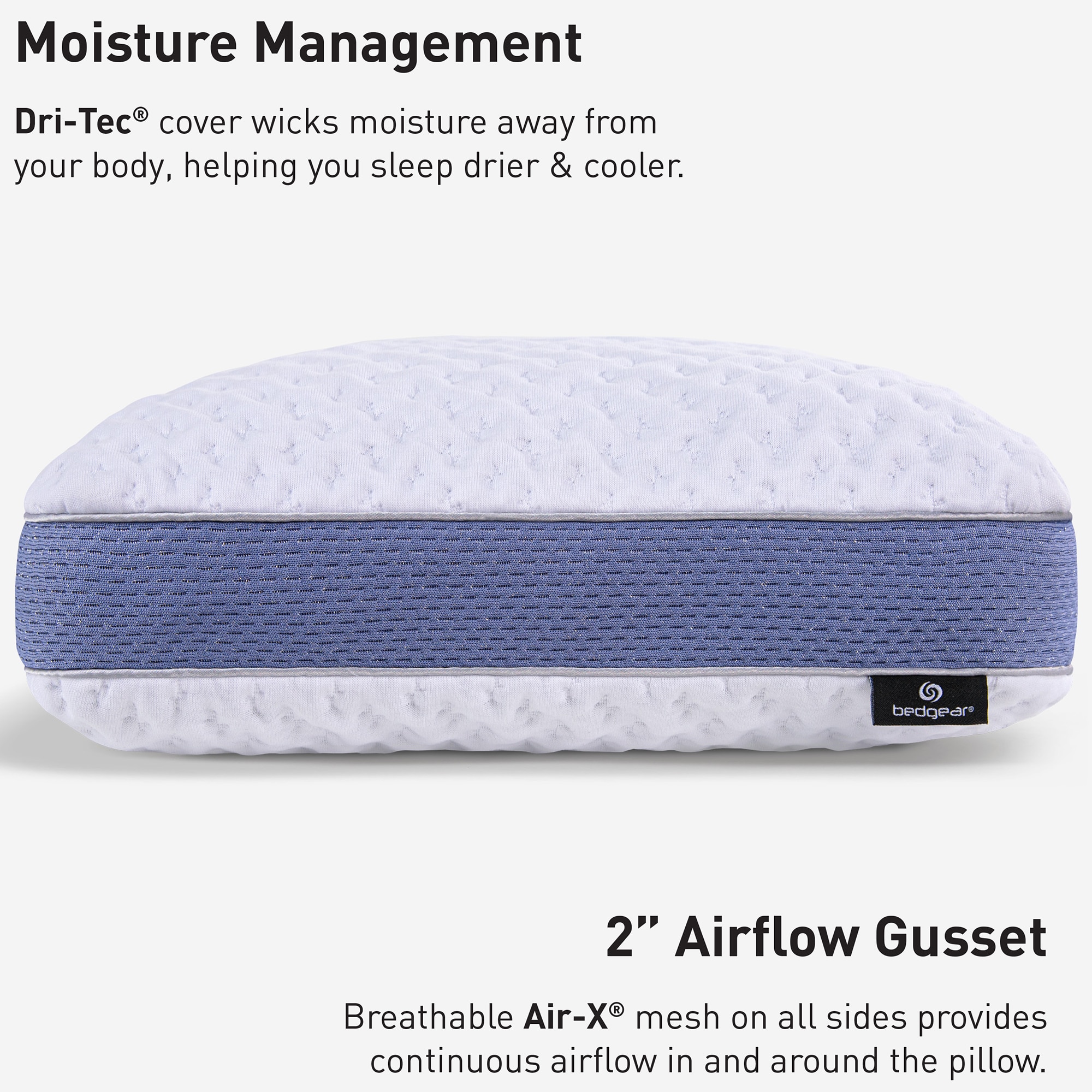 BEDGEAR Balance Performance 2.0 Pillow - White, , hires