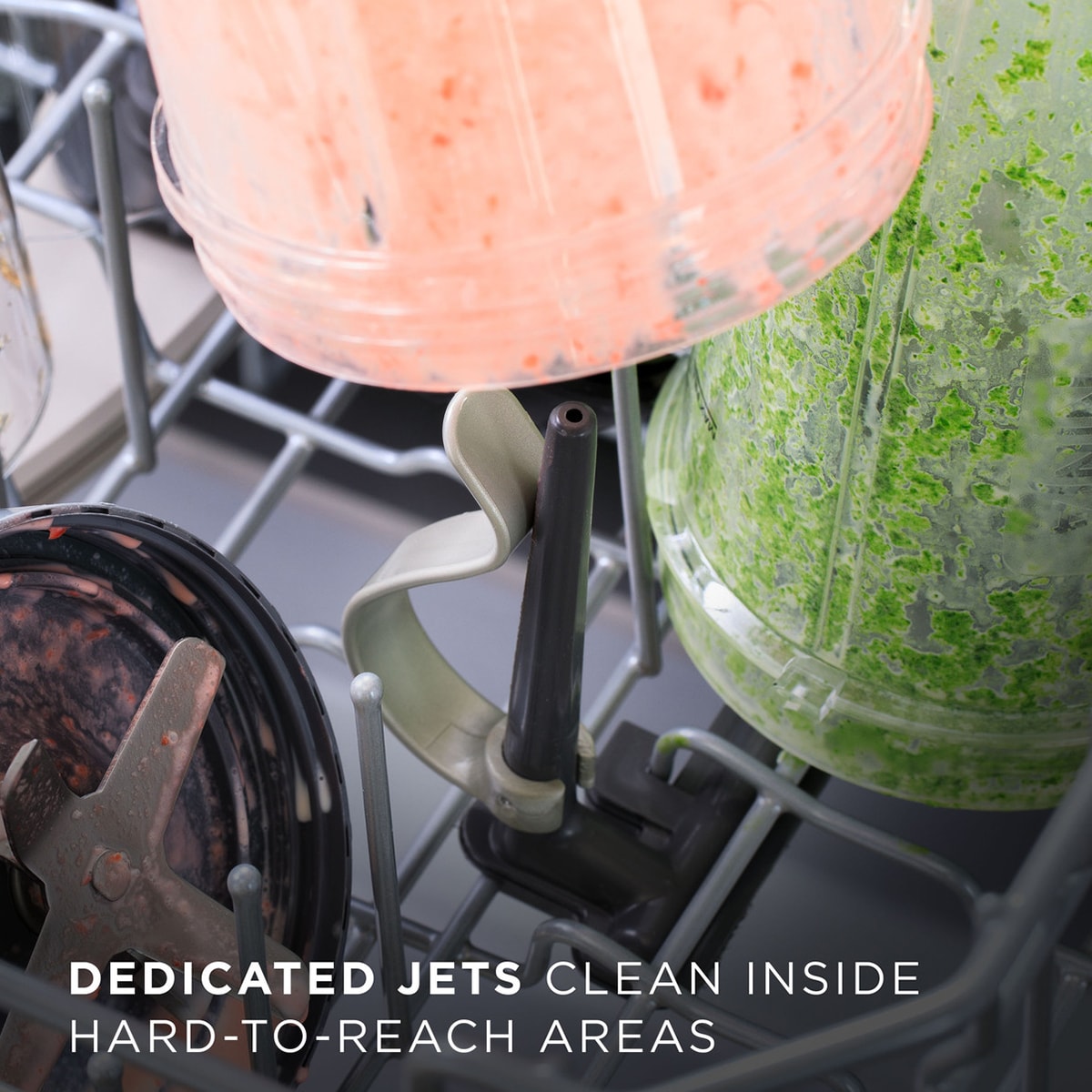 GE 24 in. Top Control Dishwasher with 50 dBA Sound Level, 3rd-Rack & Dry Boost - Fingerprint Resistant Stainless Steel, Fingerprint Resistant Stainless, hires