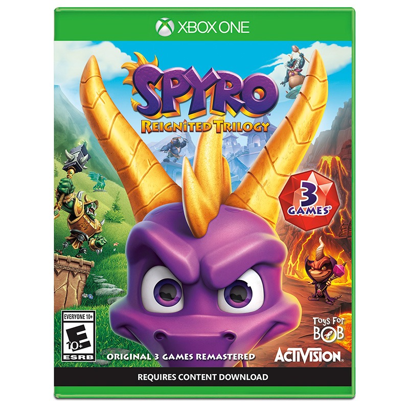 Spyro Reignited Trilogy for Xbox One (047875882423)