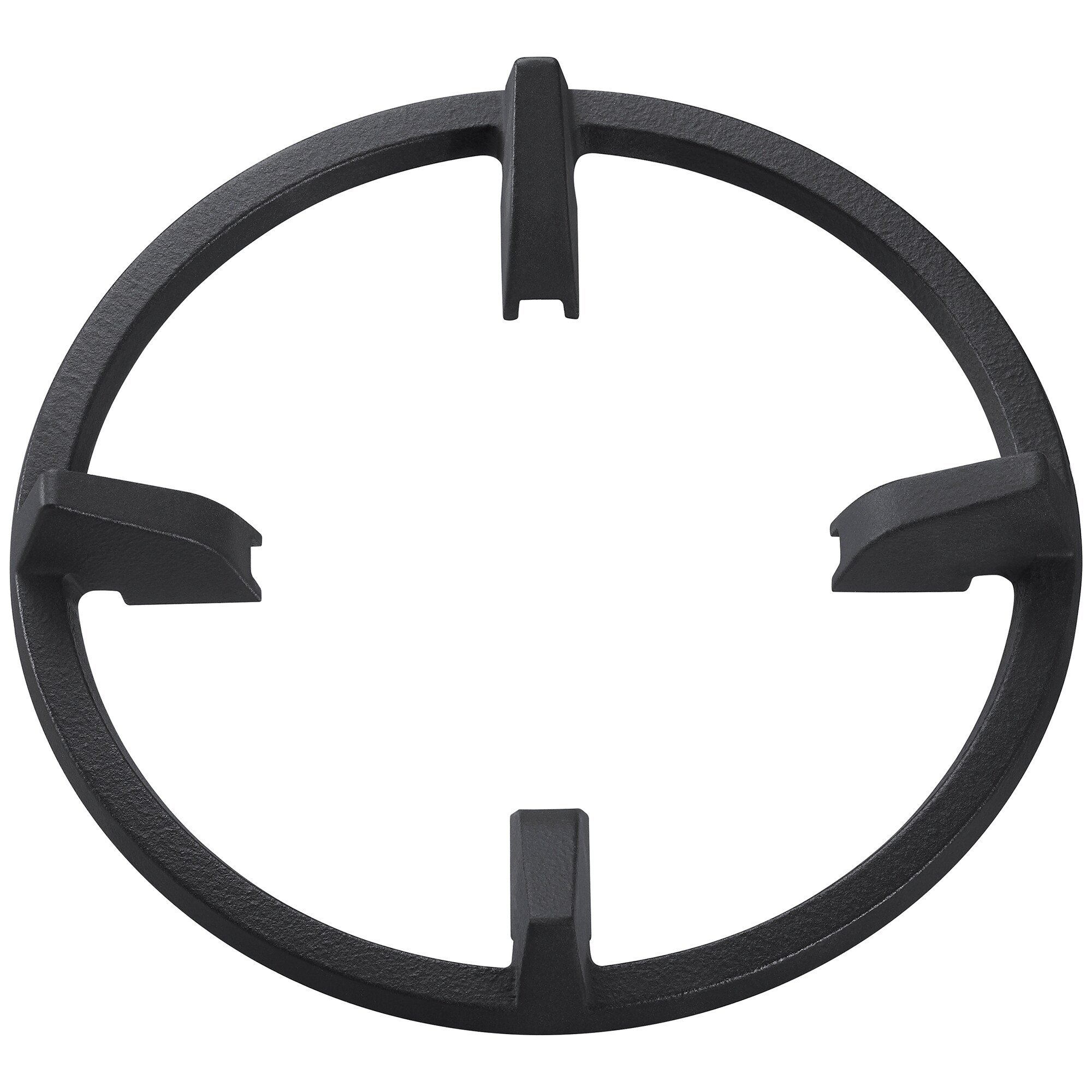 Samsung 30 in. 6 cu. ft. Smart Air Fry True European Convection Double Oven Gas Range with 5 Sealed Burners & Griddle - Black Stainless, Black Stainless, hires