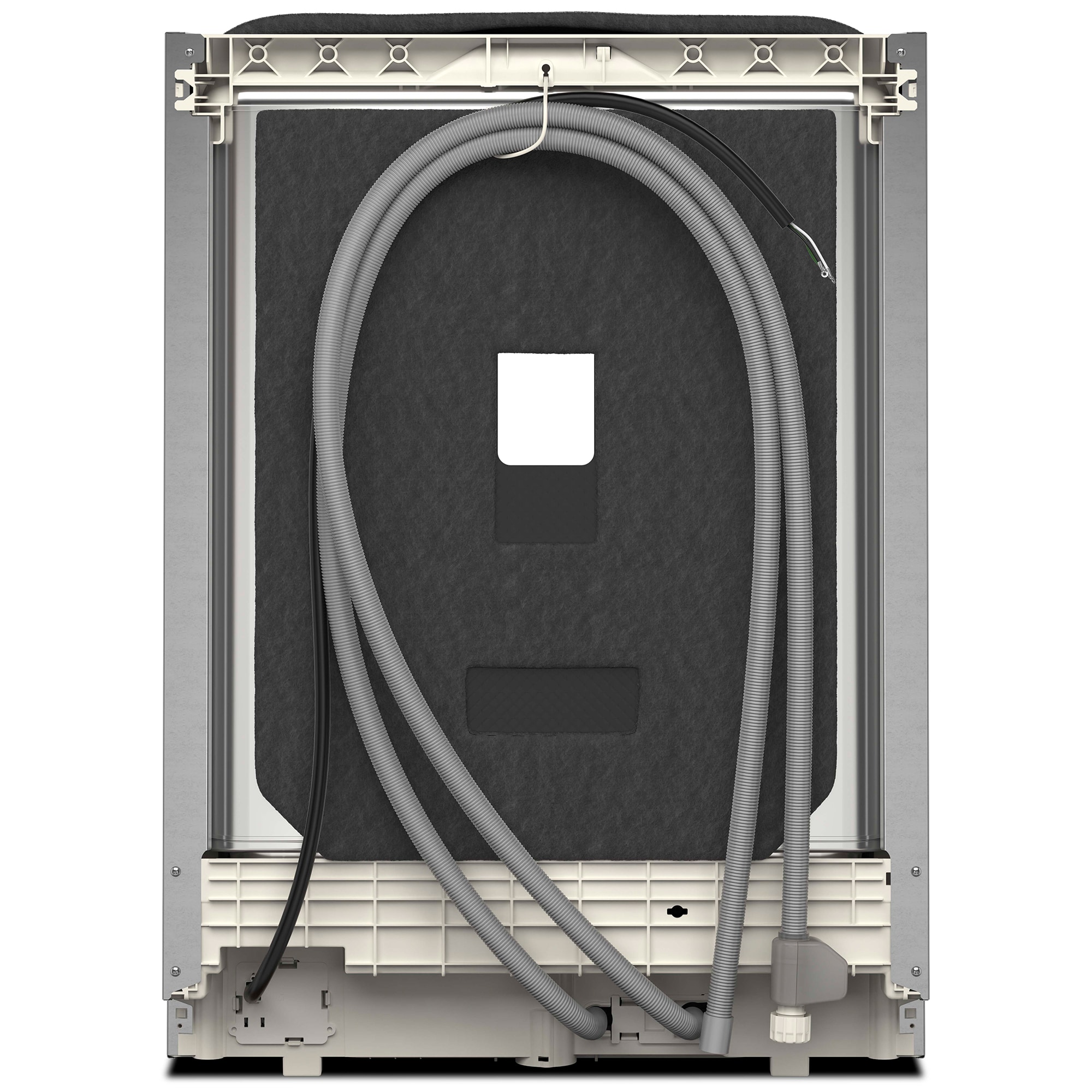 KitchenAid 24 in. Top Control Flush-Mount Dishwasher with 39 dBa Sound Level & 3rd-Rack - Stainless Steel with PrintShield Finish, Stainless Steel with PrintShield Finish, hires