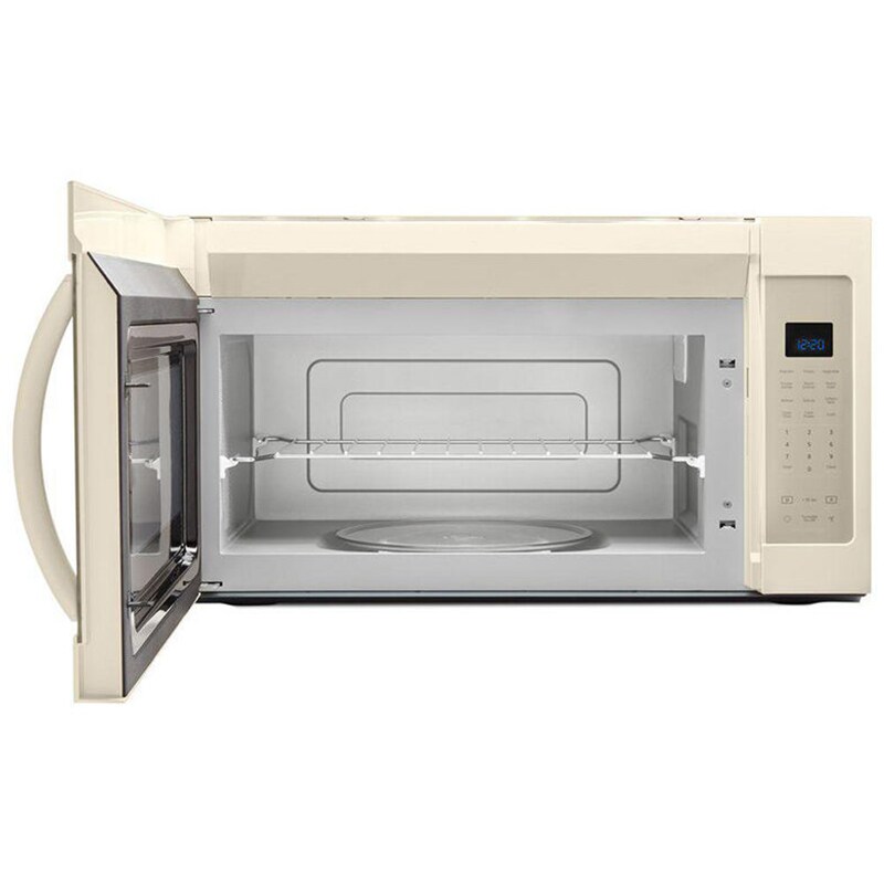 Whirlpool 30 in. 1.9 cu. ft. 1000W Over-the-Range Microwave with 300 CFM & Sensor Cooking - Biscuit, Biscuit, hires
