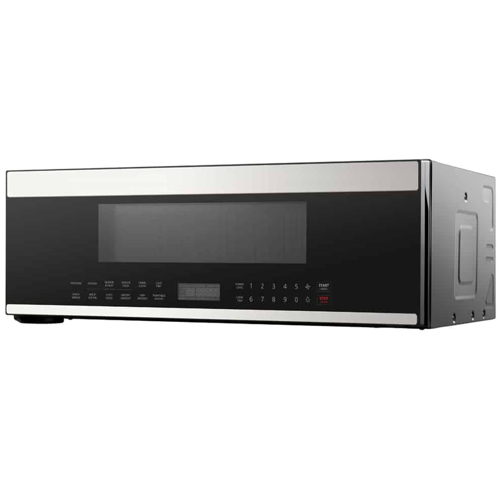 XO 30 in. 1.2 cu. ft. 1000W Low Profile Over-the-Range Microwave with 400 CFM & Sensor Cooking - Stainless Steel, , hires