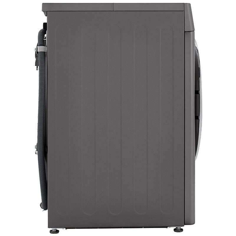 LG 24 in. 2.4 cu. ft. Electric All-in-One Front Load Washer-Dryer Combo with Sensor Dry & Wrinkle Care - Graphite Steel, Graphite Steel, hires