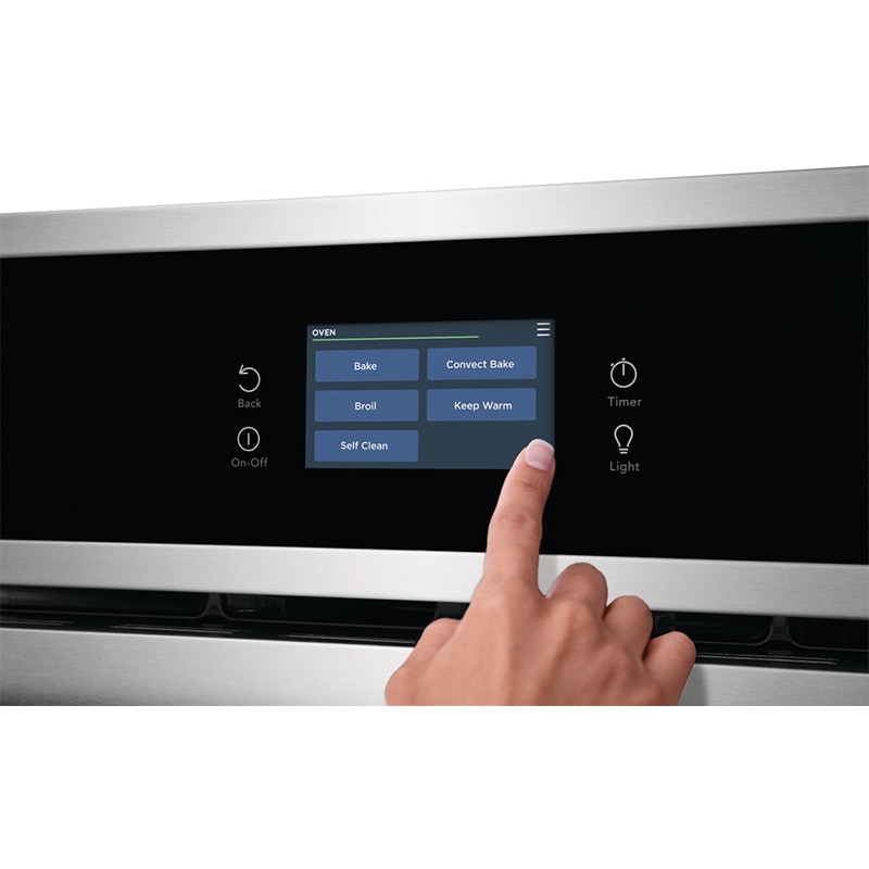 Frigidaire 27 in. 3.8 cu. ft. Electric Single Wall Oven with Standard Convection - Stainless Steel, Stainless Steel, hires