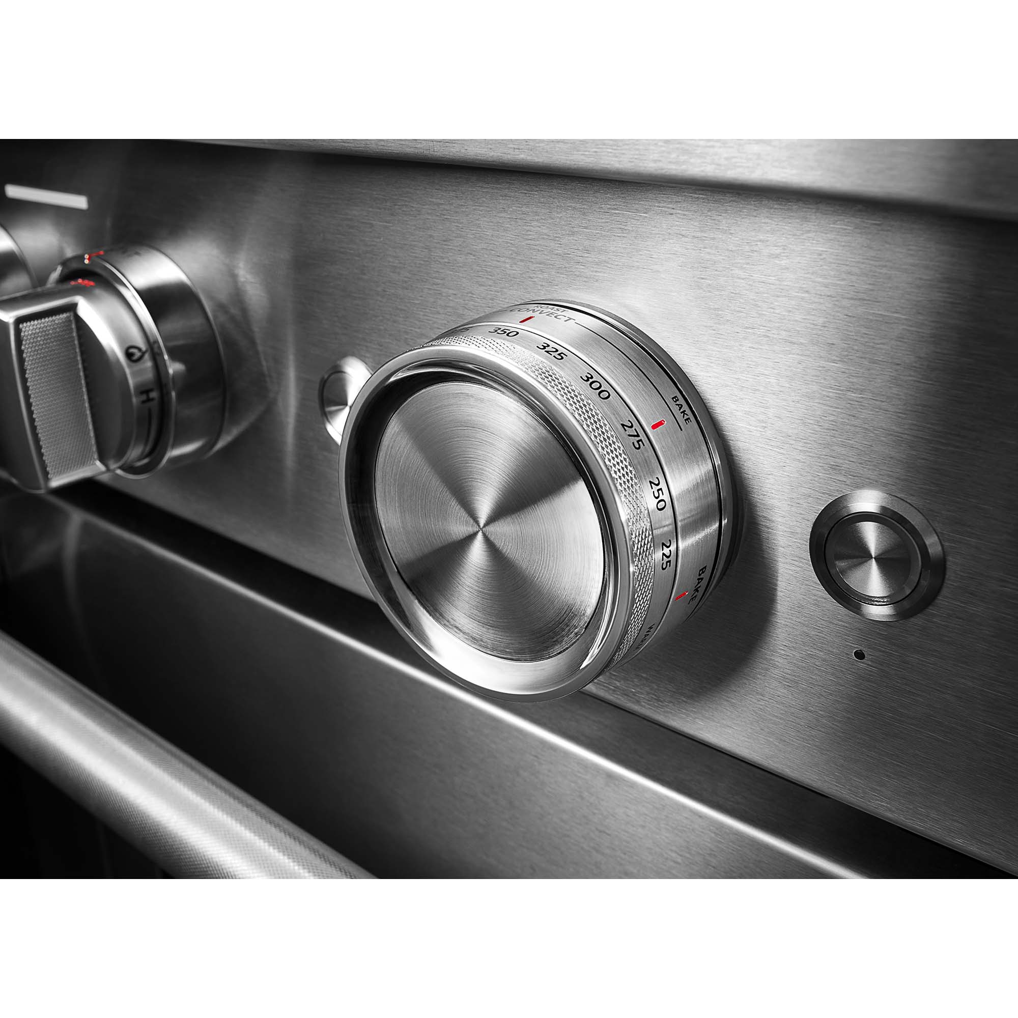 KitchenAid 30 in. 4.1 cu. ft. Smart True European Convection Dual Fuel Range with 4 Sealed Burners - Stainless Steel, , hires