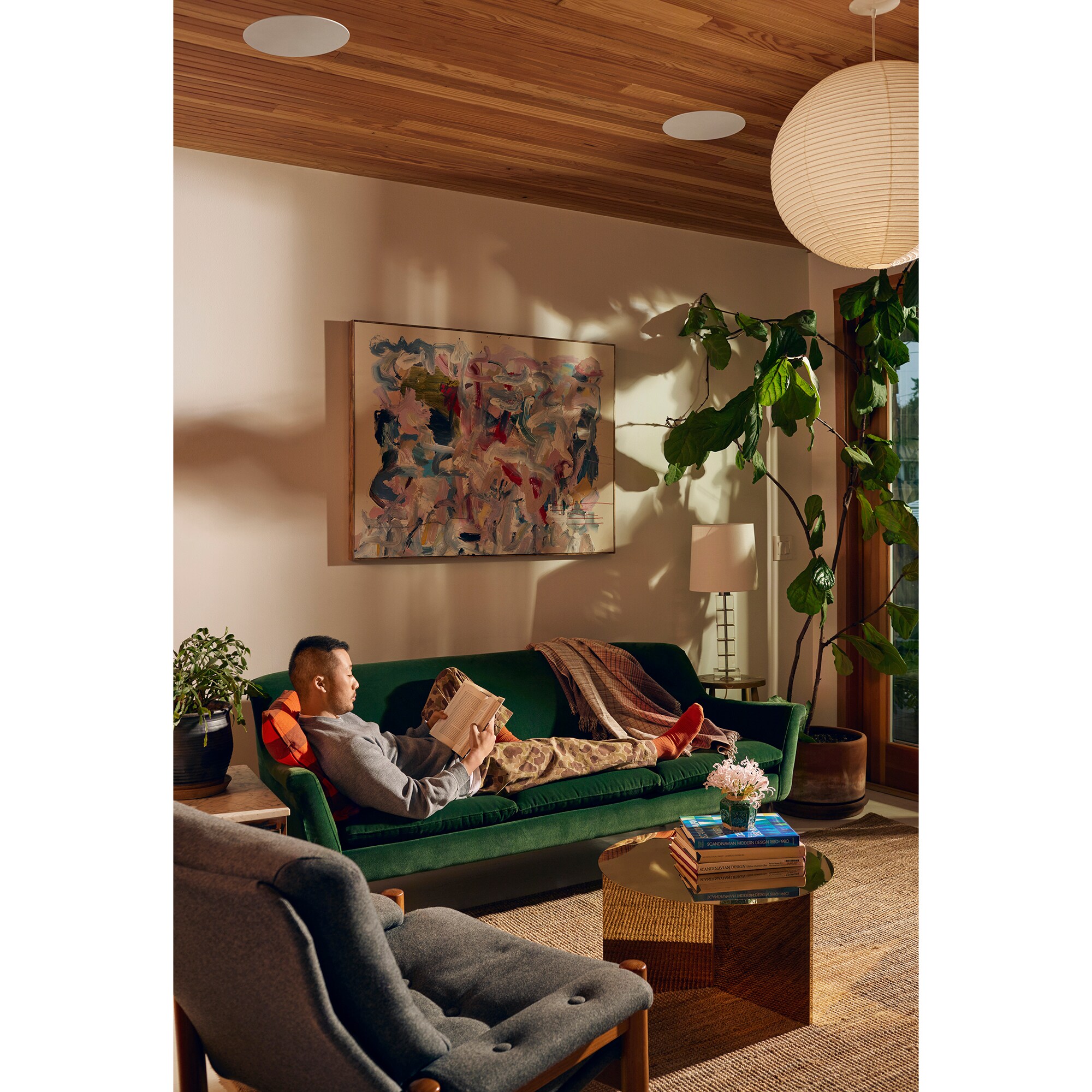 Sonos & Sonance 8" In-Ceiling Speakers (Pair) - White, , hires