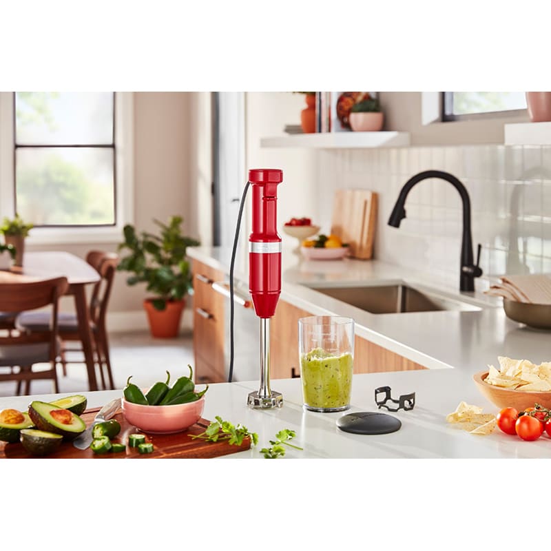 KitchenAid Variable Speed Hand Blender - Empire Red, , hires