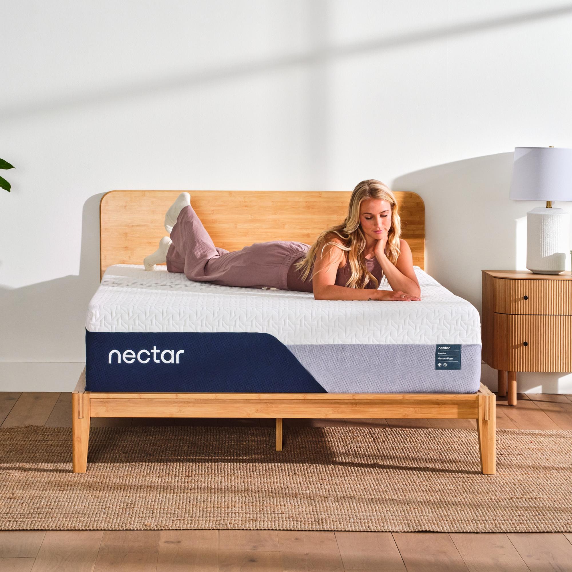 Nectar Premier Medium All Foam Twin XL Size Mattress, , hires